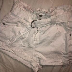 High Waisted Shorts with belt